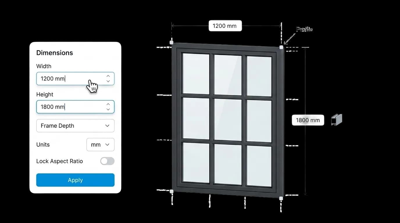 Customize Dimensions