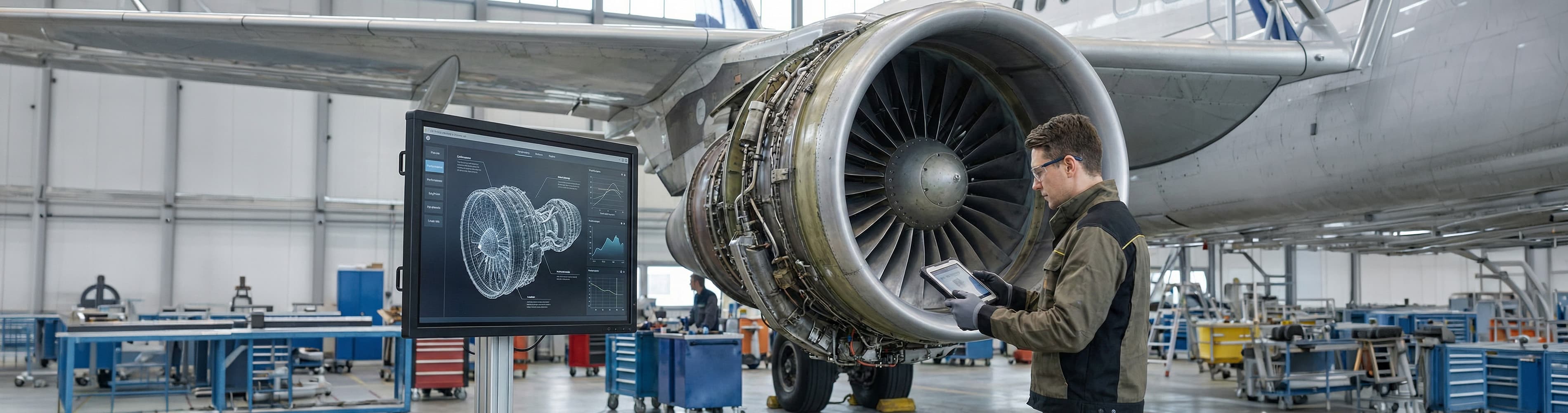Image for blog How Digital Twins Enable Jet Engine Monitoring