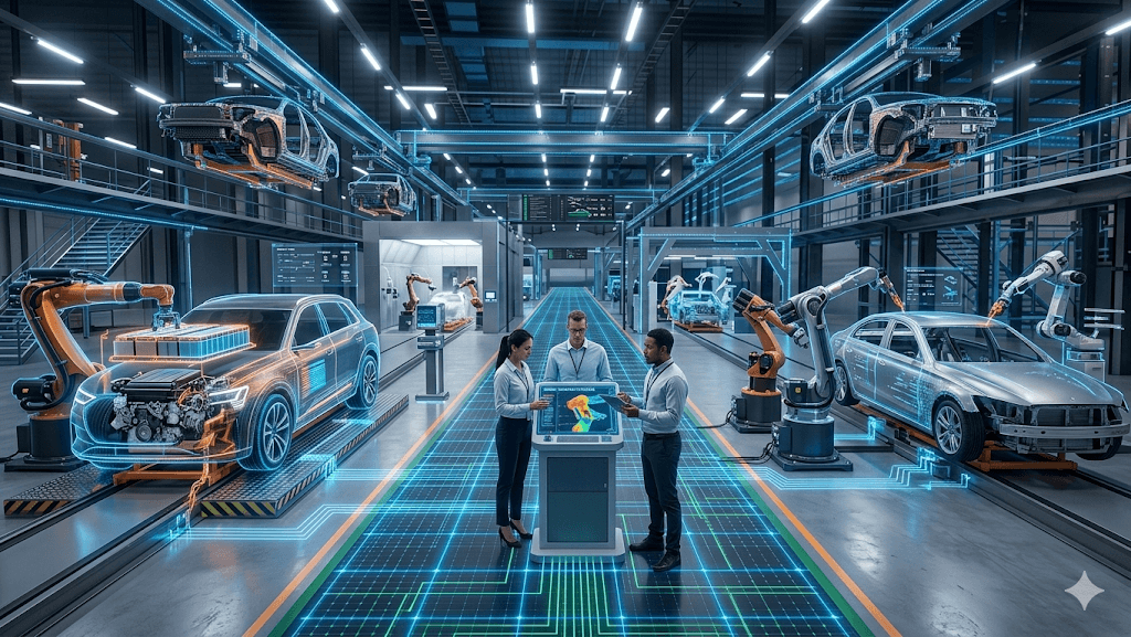 Digital Twin Platform for automotive solutions