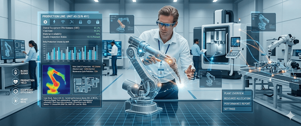 Digital Twin Solutions for manufacturing optimization